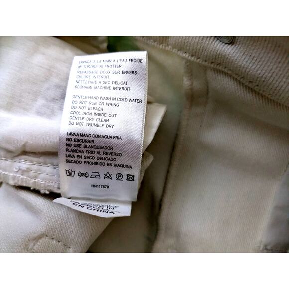 Manoush Sz 34 (FR) White Skinny Leg Jeans with Embroidered Pineapple Detail - Picture 6 of 7